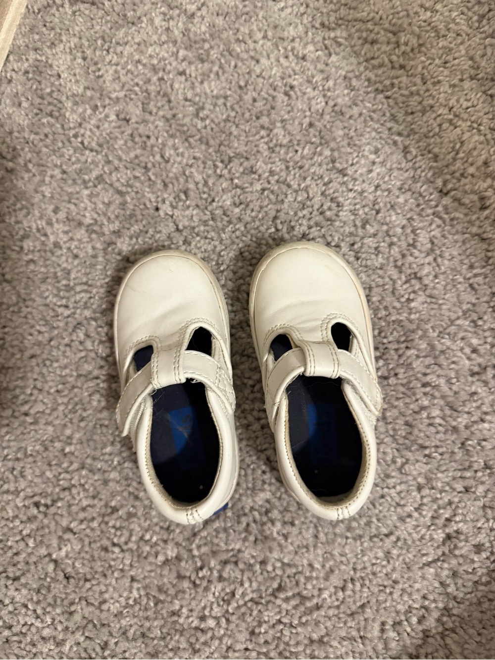 Kids White Mary Jane Keds 4M